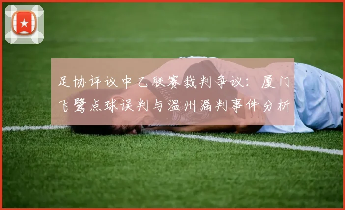足协评议中乙联赛裁判争议：厦门飞鹭点球误判与温州漏判事件分析